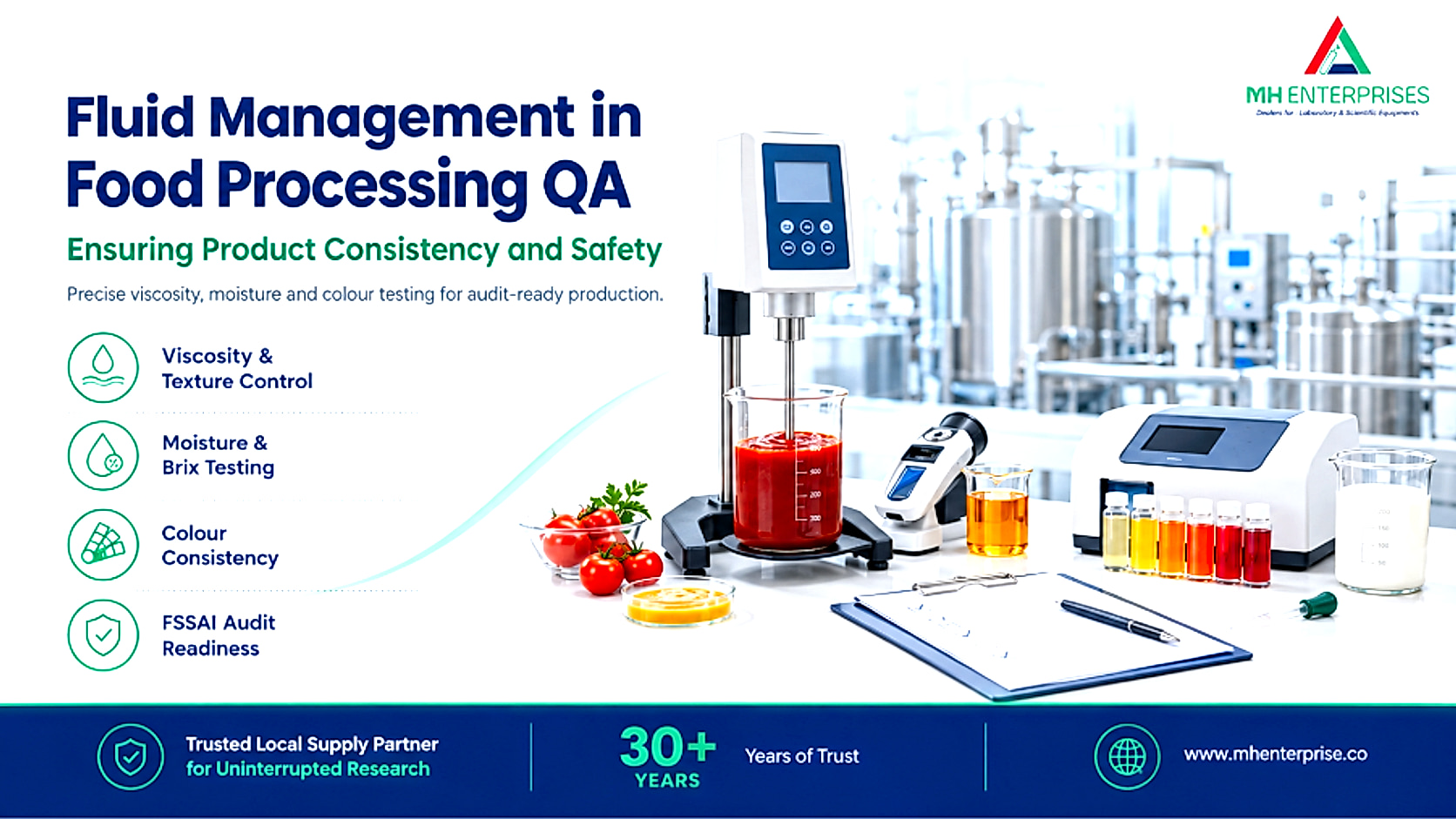 Fluid Management in Food Processing QA: Ensuring Product Consistency and Safety