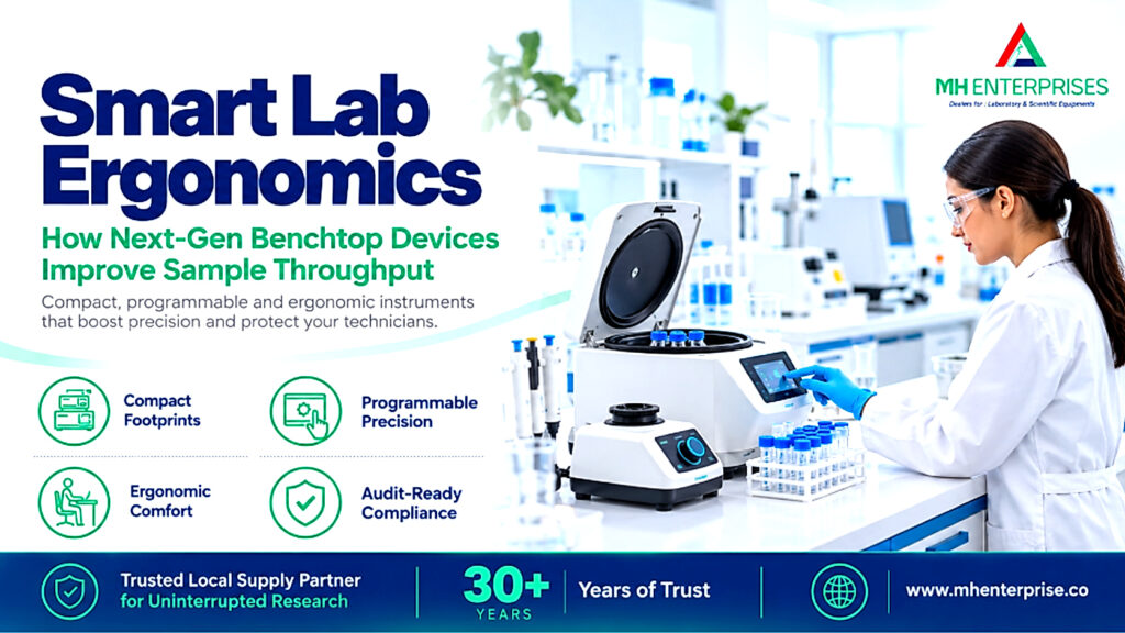 Smart Lab Ergonomics: How Next-Gen Benchtop Devices Improve Sample Throughput