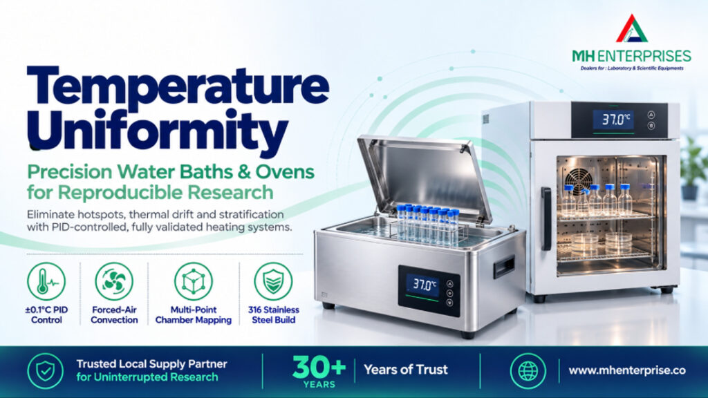 Temperature Uniformity: Optimising Research with Precision Water Baths and Ovens